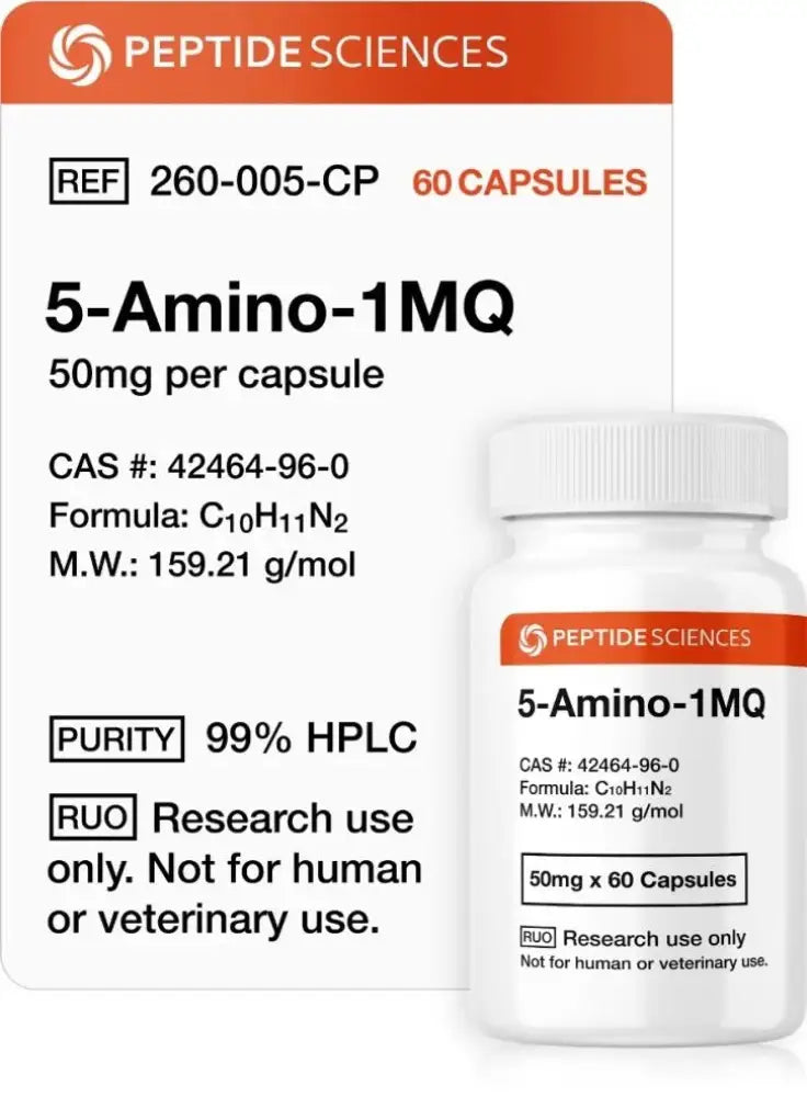 5-Amino-1MQ 50mg (60 Capsules) - Peptide Sciences