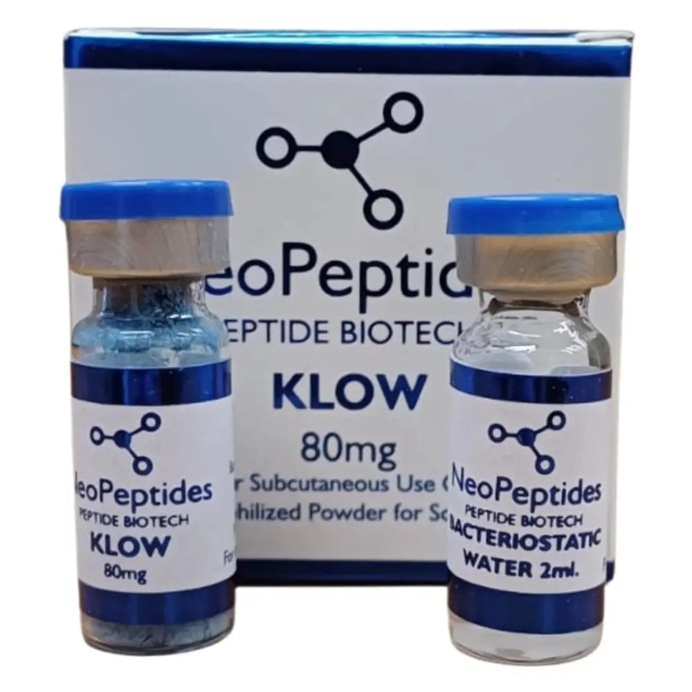 Klow 80mg Blend com Água Bacteriostática - NeoPeptides