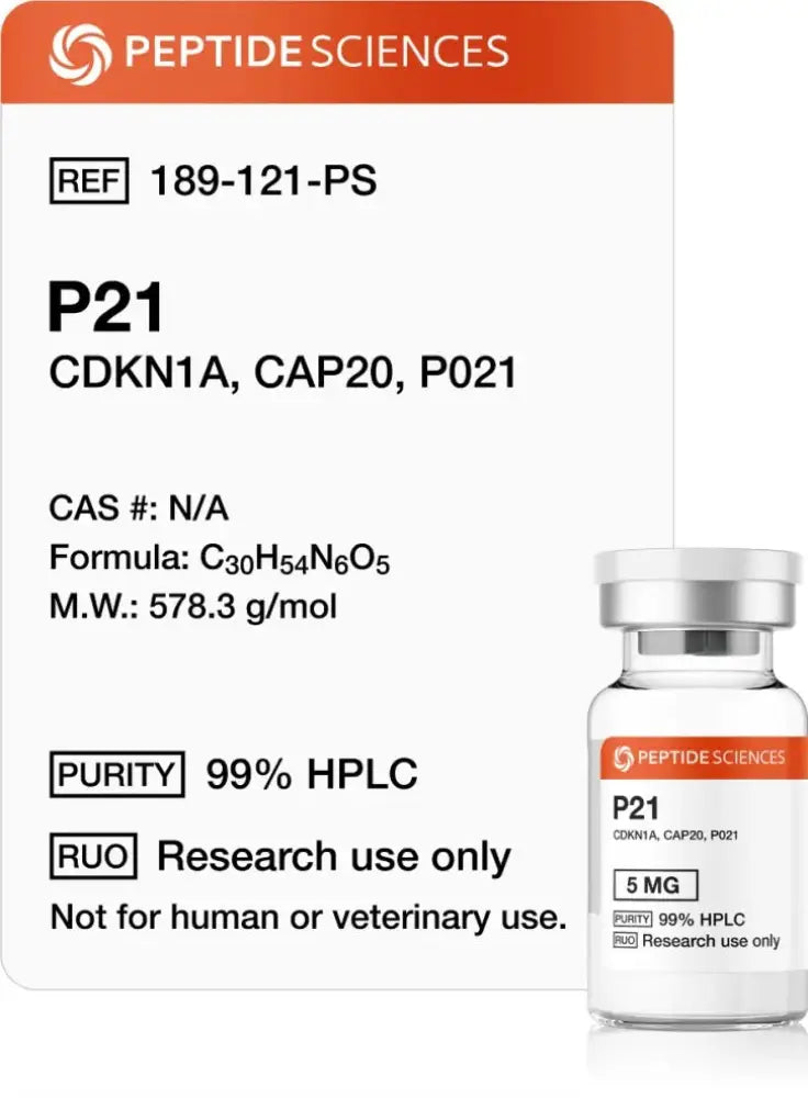 P21 (P021) 5mg - Peptide Sciences