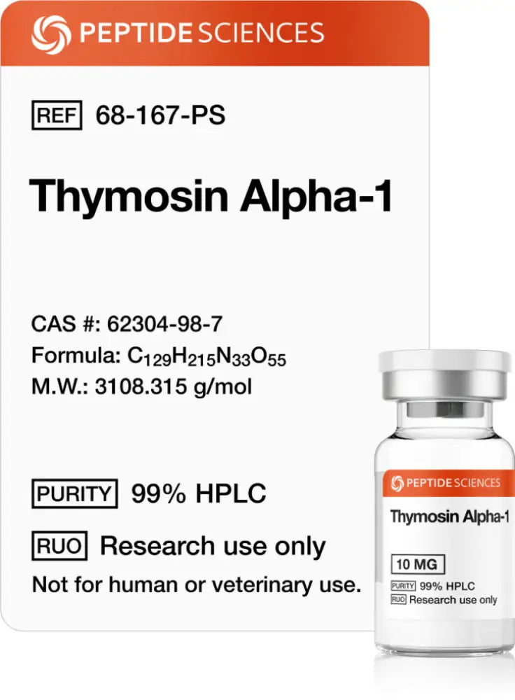 Thymosin Alpha-1 10 mg - Peptide Sciences