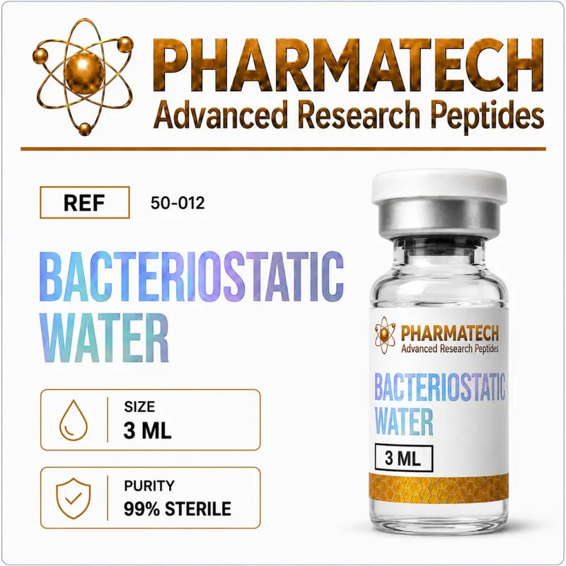 Água Bacteriostática 3mL - PharmaTech