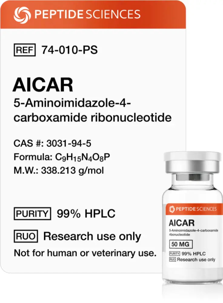 AICAR 50mg - Peptide Sciences - Peptídeo