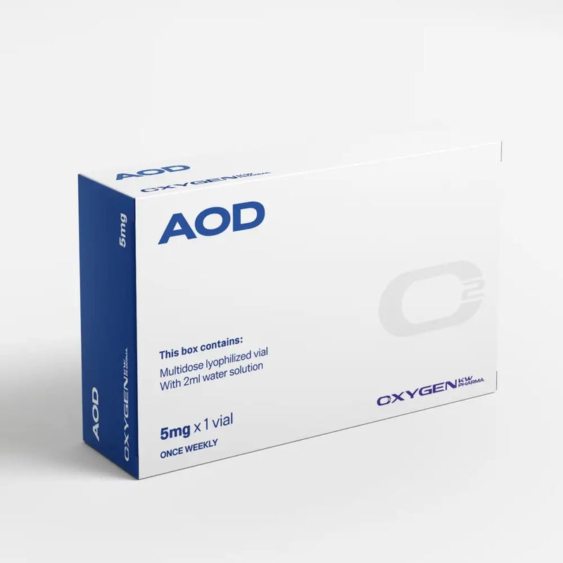 AOD 5mg (AOD-9604) - Oxygen Pharma - Peptídeo