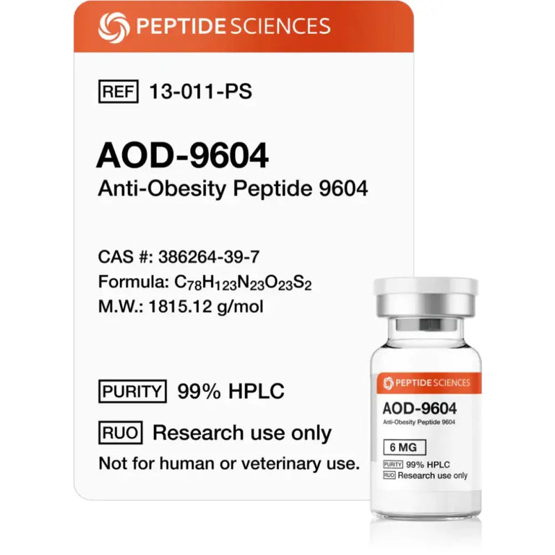 AOD9604 6 mg - Peptide Sciences - Peptídeo