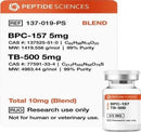 BPC-157 TB-500 10mg Wolverine stack (Blend) - Peptide Sciences - Peptídeo