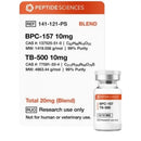 BPC-157 TB-500 20mg Wolverine stack (Blend) - Peptide Sciences - Peptídeo