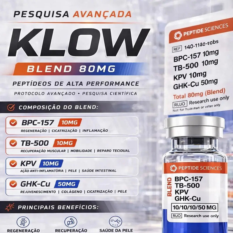 klow peptide beneficios Sermorelin 5mg / Ipamorelin 5mg Peptide Blend main image 0