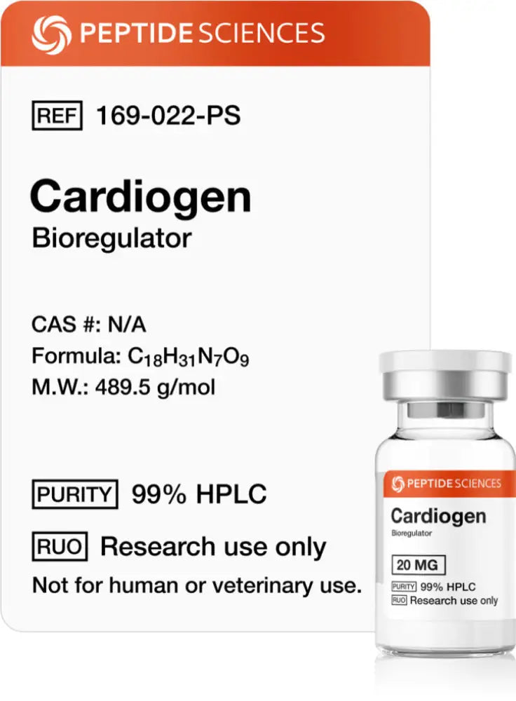 Cardiogen 20mg (Bioregulador) - Peptide Sciences