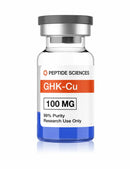 GHK-Cu 100mg (Liofilizada) com Água Bacteriostática - Peptide Sciences - Peptídeo