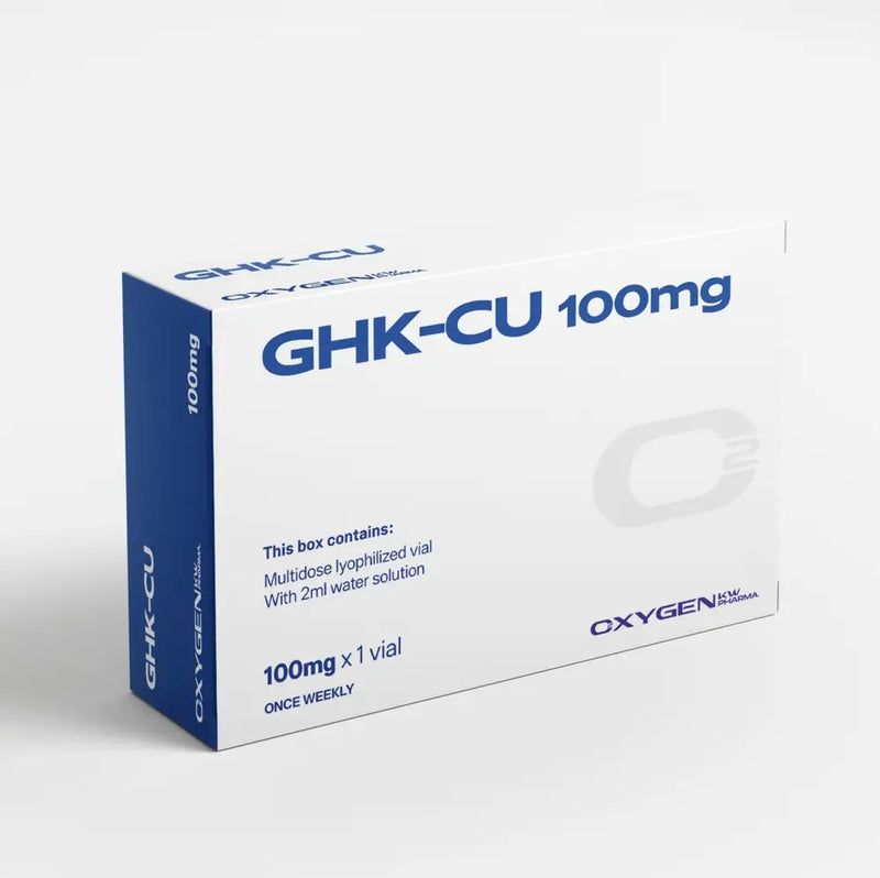 GHK-Cu 100mg - Oxygen Pharma - Peptídeo
