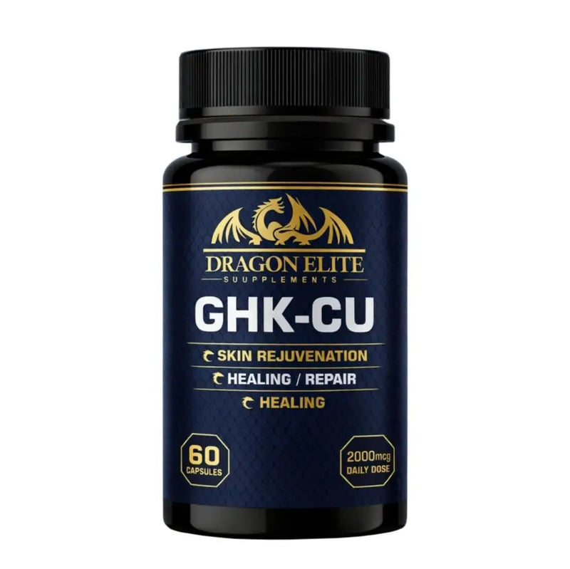 GHK-CU 2000mcg (60 Capsules) - Dragon Elite - Peptídeo