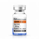 GHK-Cu 50mg (Liofilizada) com Água Bacteriostática - R2 Research Labs - Peptídeo