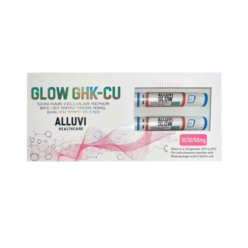 Glow Blend 70mg BPC157 TB500 GHK-Cu - Alluvi Healthcare - Peptídeo