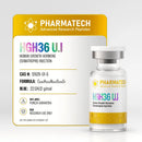 HGH 36UI (Somatropin) + Água Bacteriostática - PharmaTech - Peptídeo