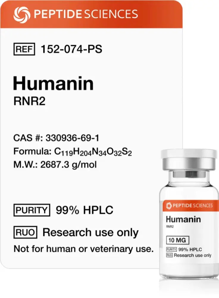 Humanina 10mg - Peptide Sciences