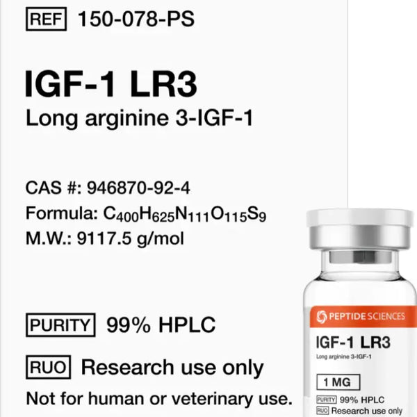 igf-1 lr3 bacteriostatic water reconstitution vs acetic acid Not All Is Created Equal IGF-1 LR3 Peptide Dosage Guide: