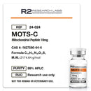 MOTS-c 10mg - R2 Research Labs - Peptídeo
