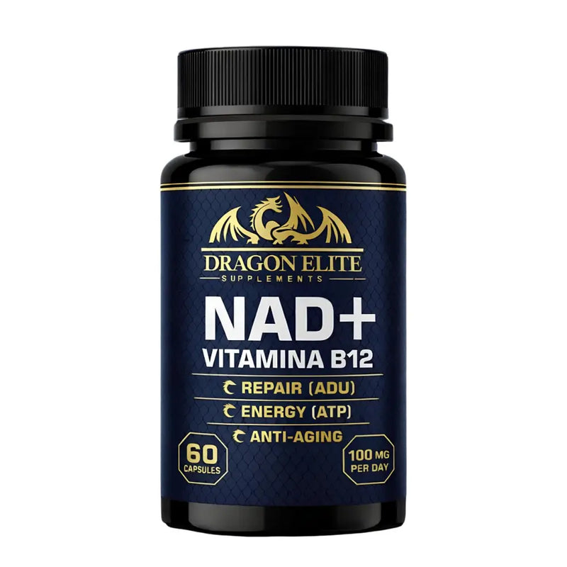 NAD+ 100mg (60 Capsules) - Dragon Elite - Peptídeo