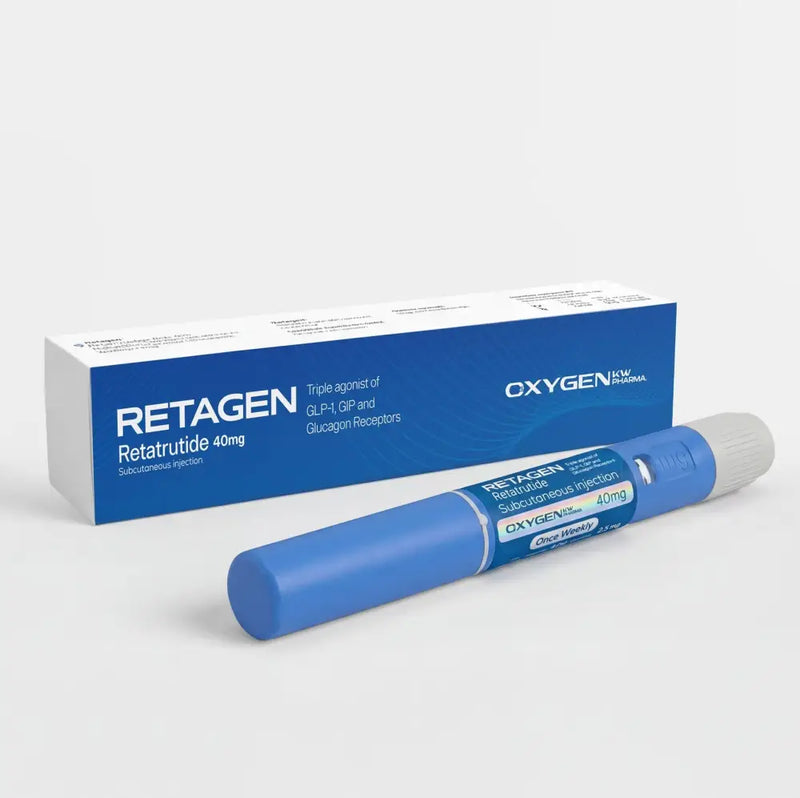 RETAGEN 40mg Retatrutide Caneta - Oxygen Pharma - Peptídeo