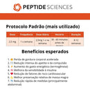 Retatrutide 12mg com Água Bacteriostática - Peptide Sciences - Peptideo