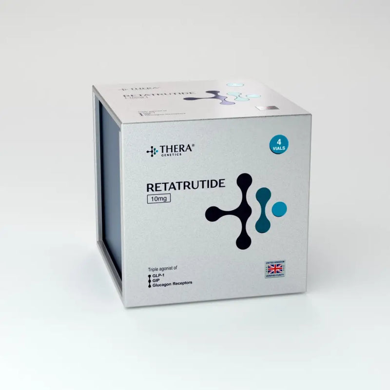 Retatrutide 40mg (4 x 10mg Vial) - Thera Genetics - Peptídeo