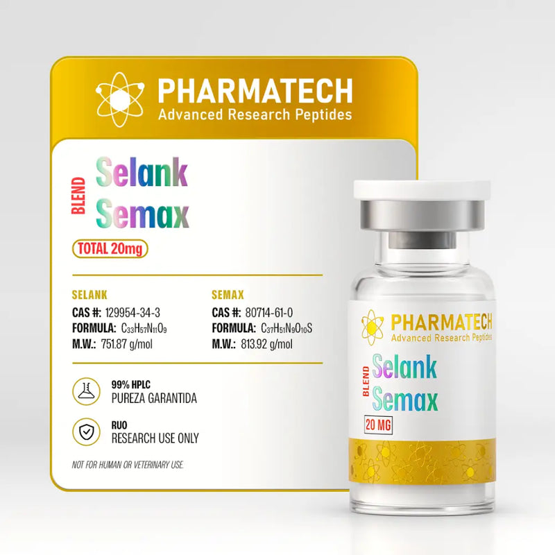 Selank + Semax Blend 20mg - PharmaTech