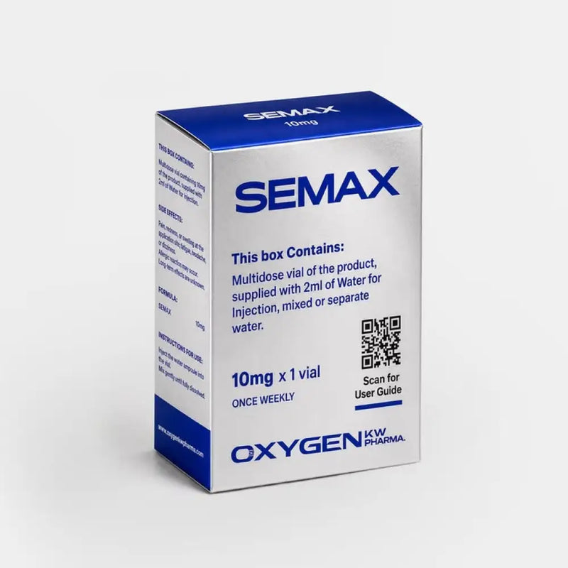 Semax 10mg (Liofilizada) com Água Bacteriostática - Oxygen Pharma - Peptídeo