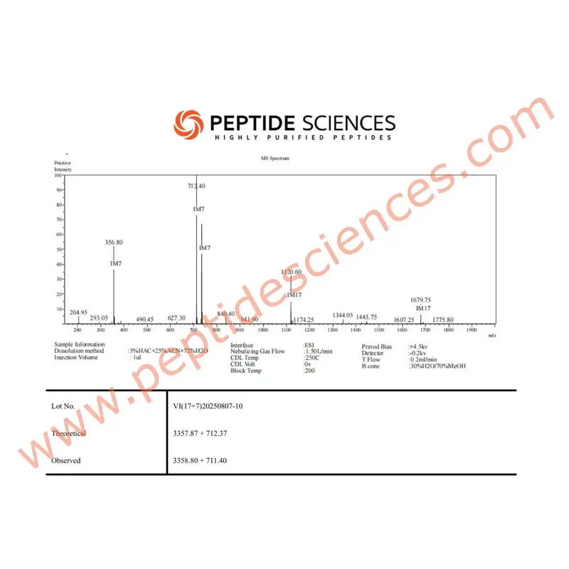 Sermorelin, Ipamorelin 10mg (Blend) - Peptide Sciences Sermorelin, Ipamorelin 10mg (Blend) - Peptide Sciences