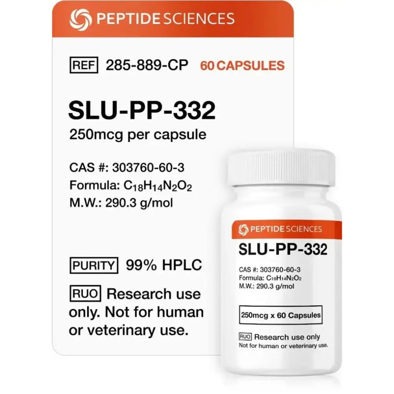 SLU-PP-332 250 mcg (60 Capsuels) - Peptide Sciences - Peptídeo