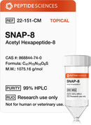 SNAP-8 200mg (Tópico) - Peptide Sciences - Peptídeo