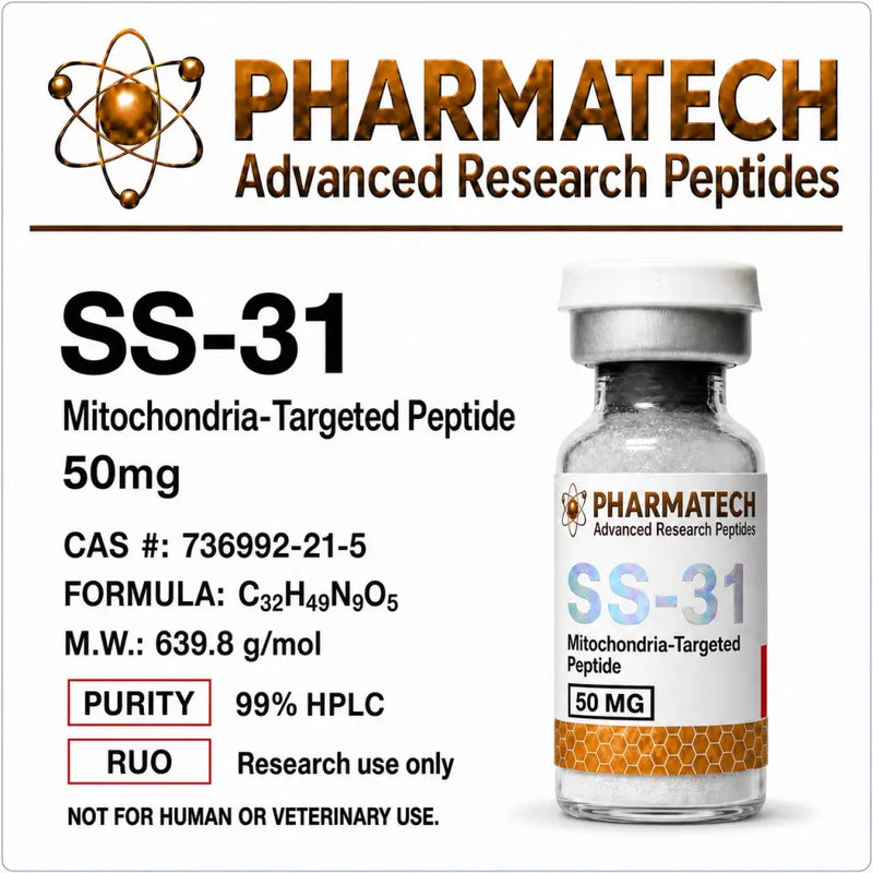 SS-31 50mg + Água Bacteriostática - PharmaTech