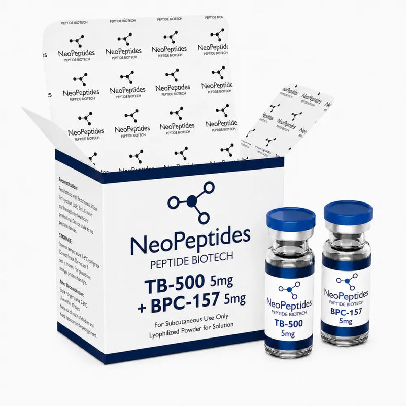 TB-500 BPC-157 Blend 10mg NeoPeptides Liofilizado