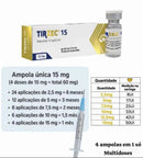 Tirzec Tirzepatida 15 mg - com 4 Doses - Quinfa - Peptídeos